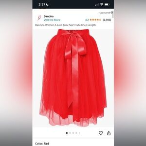 Brand new tule skirt